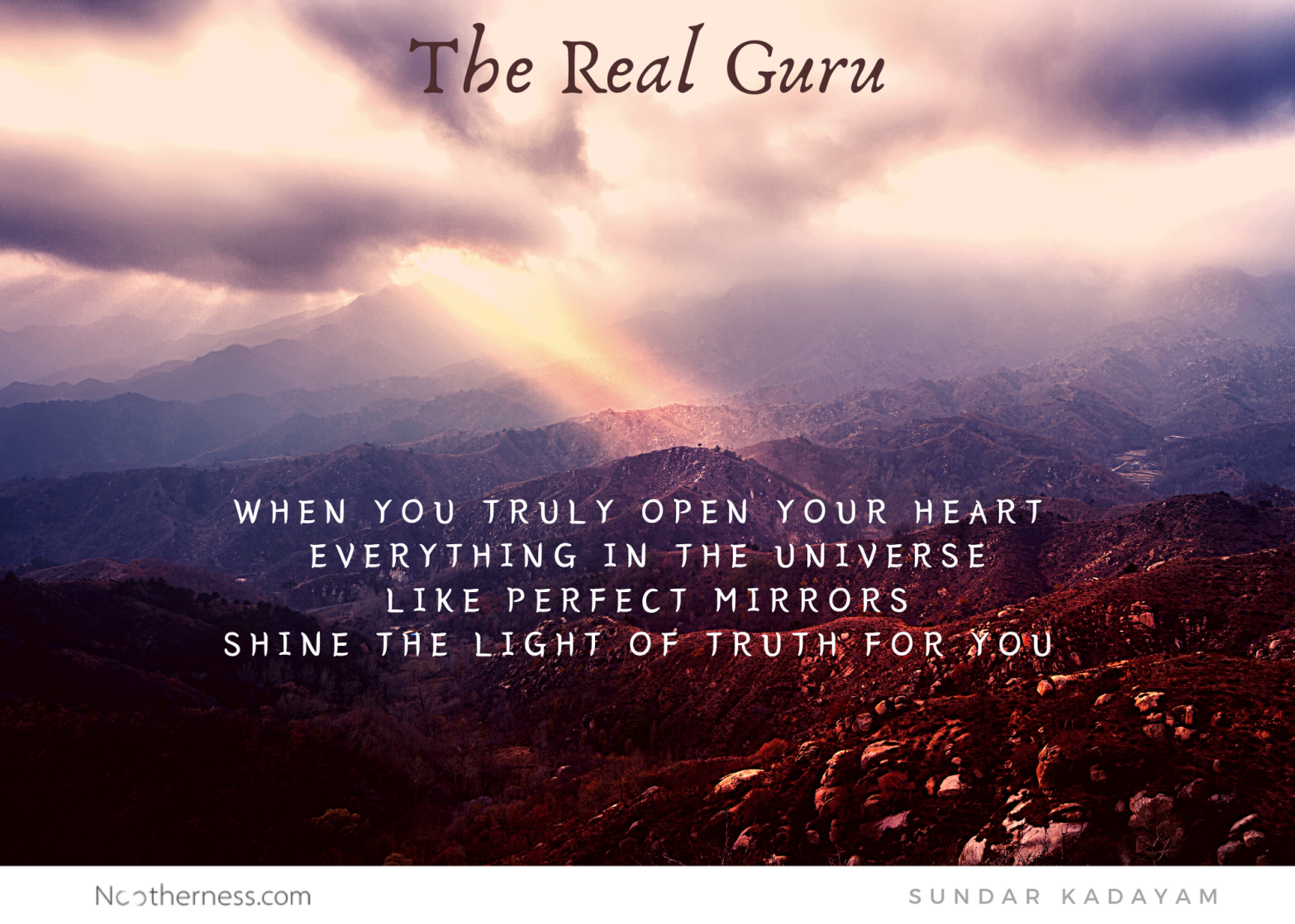Who or what is the Real Guru?