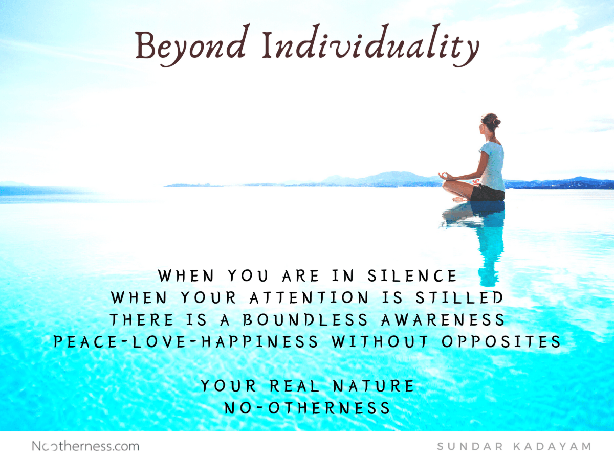 Is There Life Beyond&nbsp;Individuality?