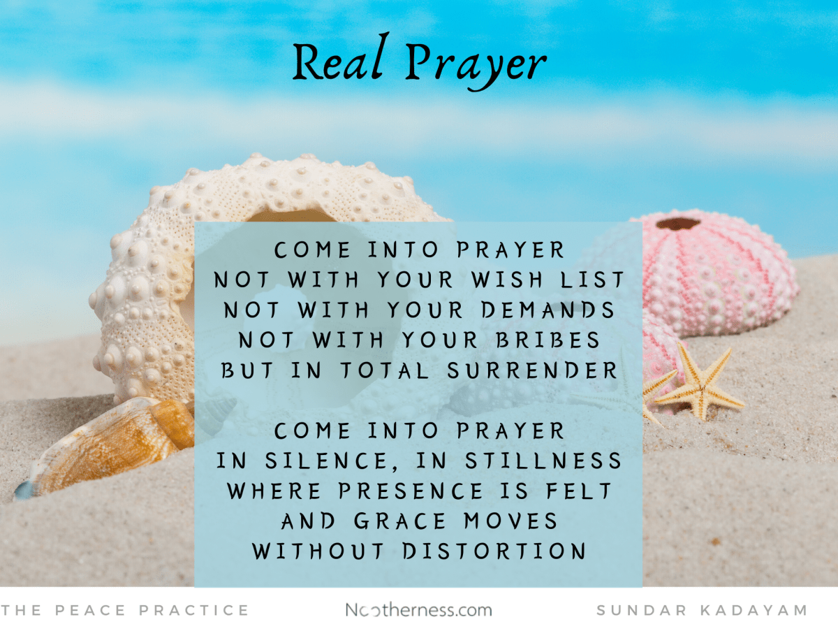 Real Prayer